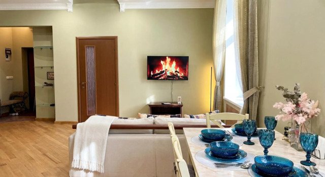 3K apartment is cozy near Dubrovka metro station for a large company. Free parking!, Book Lejlighed Lejligheder i Moskva, Lejlighed
