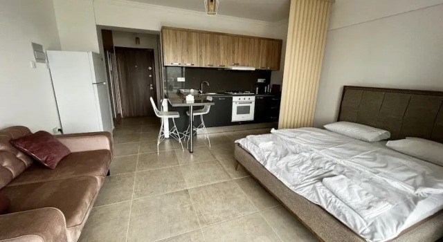 Studio Flat With Balcony in Cyprus, Забронировать Апартаменты/квартира Апартаменты Трикомо, Апартаменты/квартира