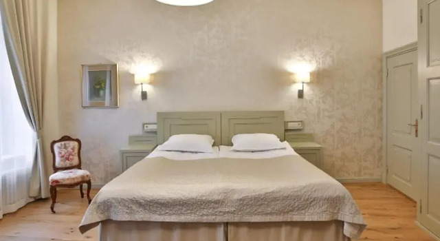 Deluxe Dvoulůžkový s manželskou postelí pokoj Antonius Hotel