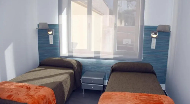 Кровать в общем номере Albergue Inturjoven Cazorla