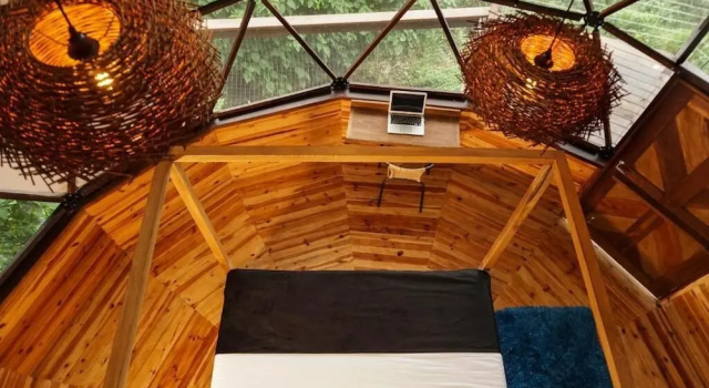Трёхместный люкс Deluxe Trekker Glamping - EcoLodge Boutique