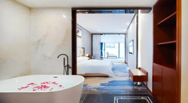 Люкс Deluxe Welcome to Rundou International Hotel, Jiuzhaigou