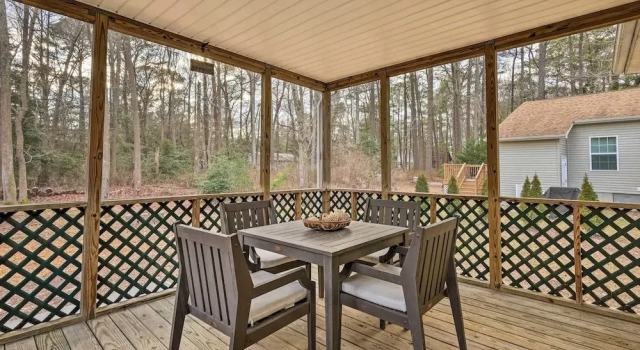Коттедж Pool Access + Fire Pit: Ocean Pines Retreat!