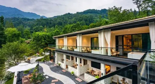 Dujiangyan Banshan · Youran Stream Homestay, Boek Hotel Hotels in Chengdu met parkeren, Parkeren