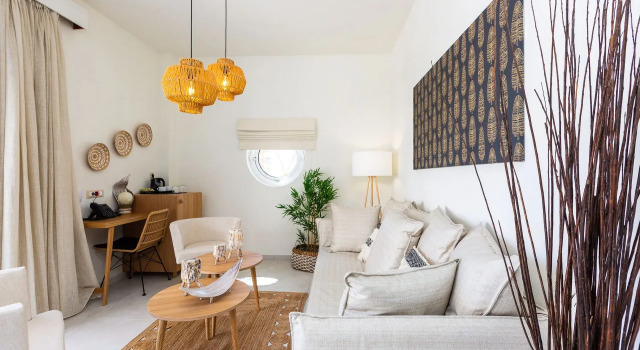 Номер Superior с частичным видом на море Nostos Beach Boutique Hotel