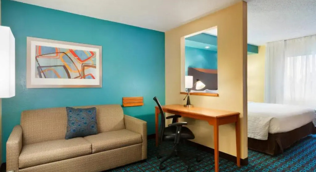 Двухместная студия Fairfield Inn & Suites Dallas Mesquite