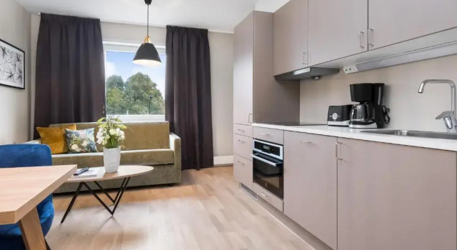 Апартаменты с 2 комнатами Bjørvika Apartments - Sirkus Renaa