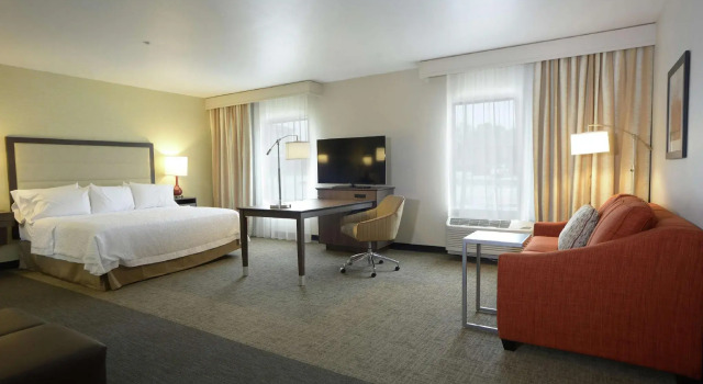 Двухместная студия Hampton Inn & Suites Ponca City