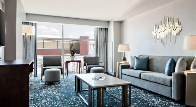 Двухместный люкс Executive c 1 комнатой The Westin Memphis Beale Street