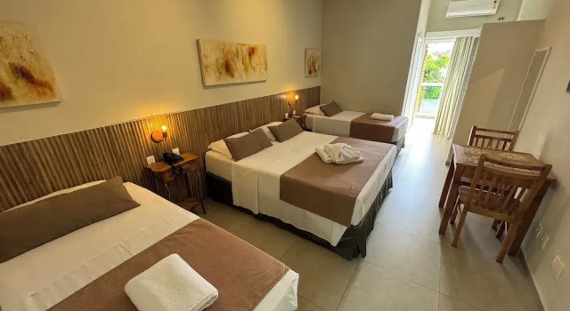 Четырёхместный номер Superior Hotel Vicino al Mare - Frente mar