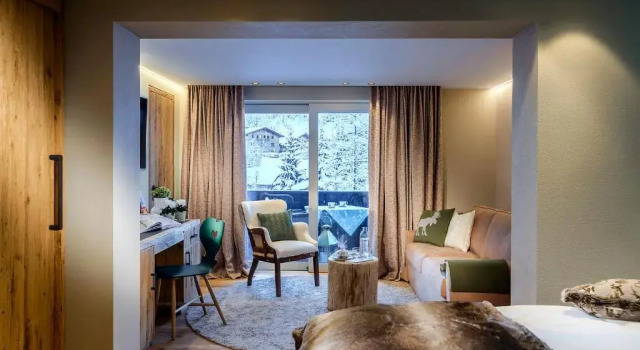 Двухместный номер Deluxe с балконом Hotel Arlberg Lech
