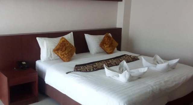 Двухместный номер Deluxe с балконом и с красивым видом из окна 7 Sky Residency