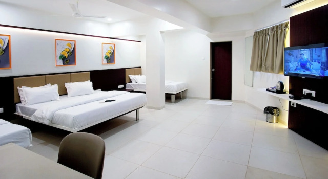 Четырёхместный номер Deluxe Hotel Haldi