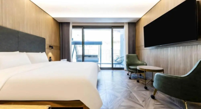 Номер Standard с балконом Anseong Nomad Hotel