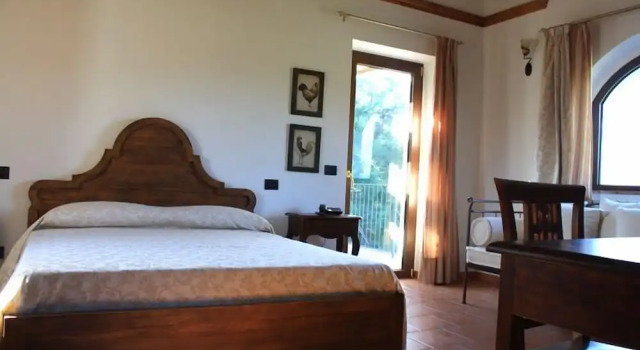 Трёхместный номер Deluxe с видом на сад B&B Podere Montese