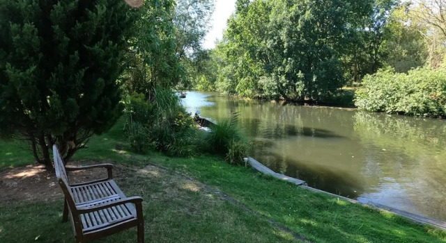 Коттедж Ferienhaus Direkt an der Spree