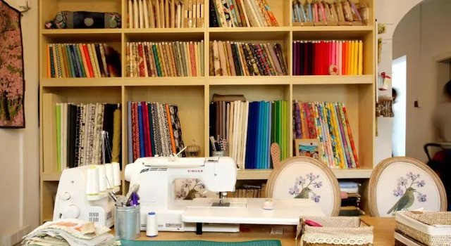 April Sewing Country House