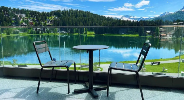 Номер Deluxe с видом на озеро Postresidenz am See