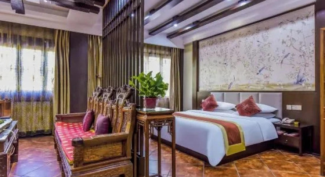 Семейный люкс Shangsu Yuehulou Inn (Yueyang Building Scenic Area)