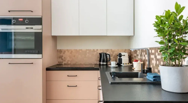 Двухместные апартаменты Deluxe с балконом apartamenty-wroc River Point
