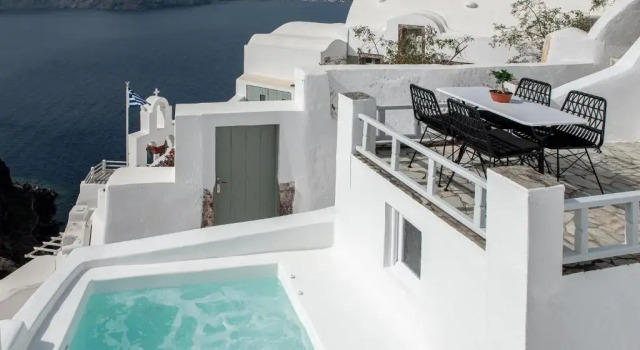 Вилла Luxury с 2 комнатами с видом на закат Ambi Villas Santorini
