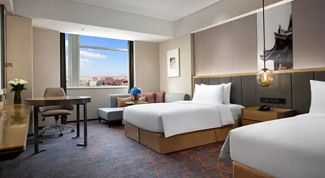 Номер Deluxe Crowne Plaza Shanghai Fudan by IHG