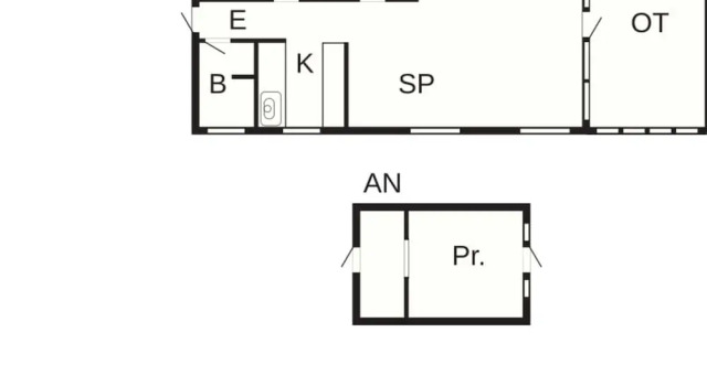 Коттедж 5 Person Holiday Home in Jaegerspris