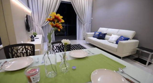 Апартаменты c 1 комнатой с видом на море Atlantis Residence Melaka By GGM