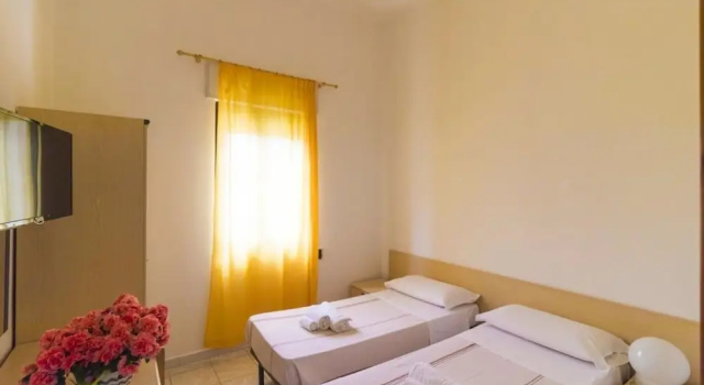 Четырёхместный номер Standard с 2 комнатами с видом на сад Albergo Palazzo
