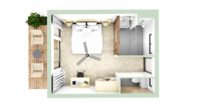 Dimitile Hotel, Book Ferieresort Hoteller i Entre-Deux med parkering, Parkering