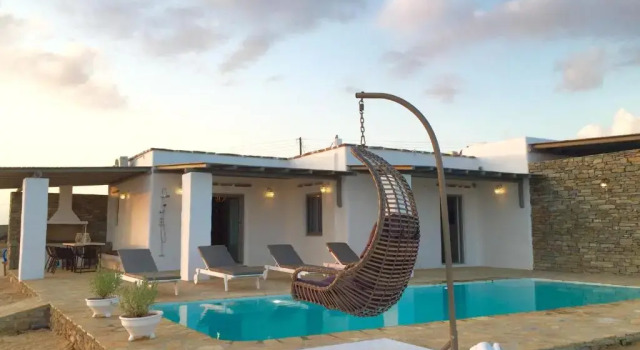 Вилла с 2 комнатами с видом на море Paros Afrodite Luxury Villas