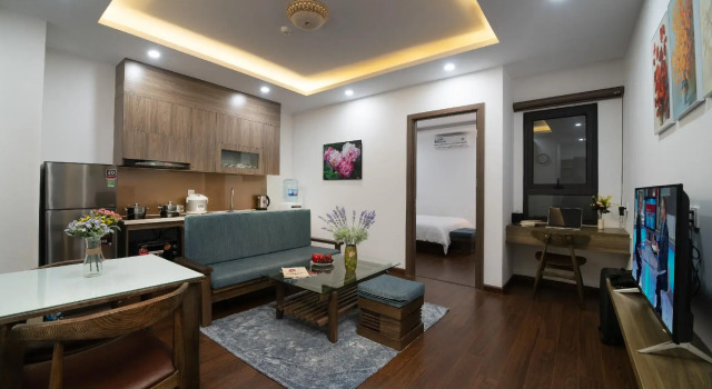 Номер Deluxe Bao Hung Hotel & Apartment - Tran Thai Tong