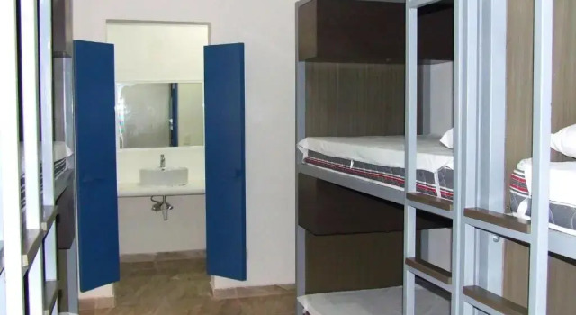 Кровать в общем номере Hostel Humanity - Puerto Morelos