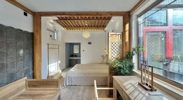Номер Deluxe Beijing Hejiali Siheyuan Near Tiananm