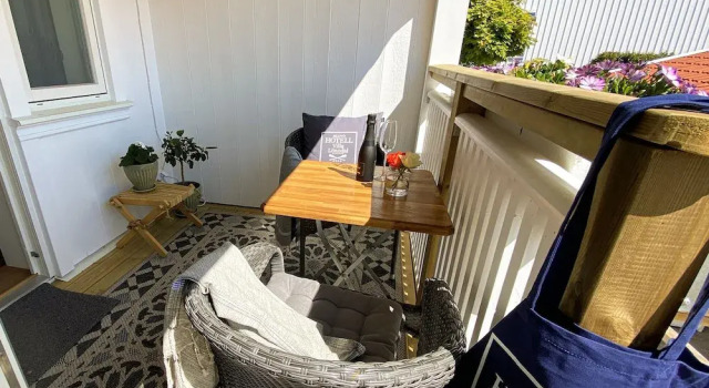 Двухместный номер Premium с балконом и с видом на море Skaftö Hotell Villa Lönndal, Grundsund