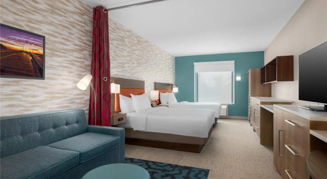 Четырёхместный люкс Home2 Suites By Hilton Virginia Beach Princess Anne