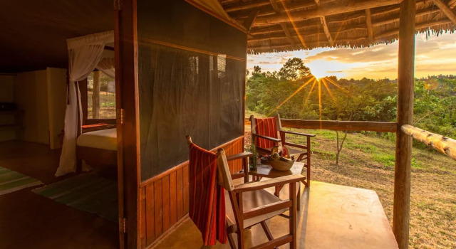 Standard Doppel Zimmer mit Gartenblick Karatu Tented Lodge