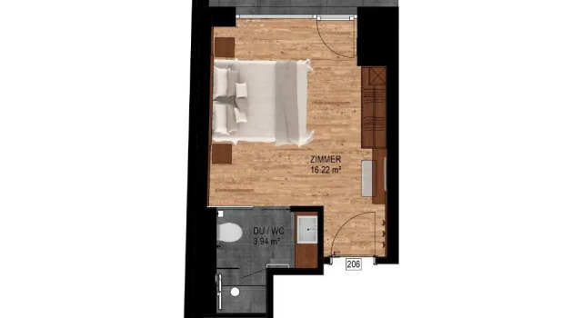 Двухместный номер Standard Gletscherblick B&B