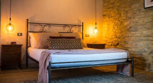 Номер Standard с видом на горы Borgo Castello Panicaglia