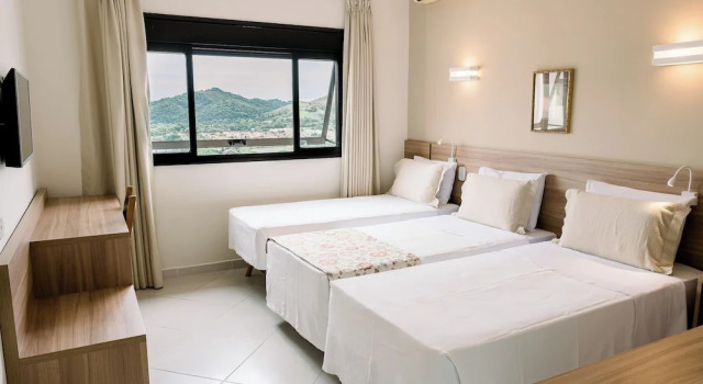Трёхместный номер Standard c 1 комнатой Guararema Parque Hotel