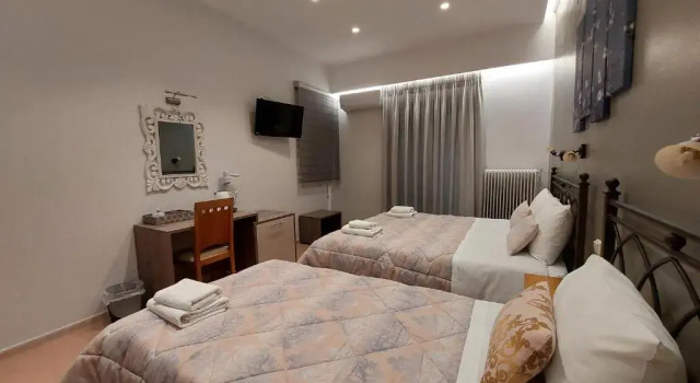 Трёхместный номер Deluxe Hotel Akti