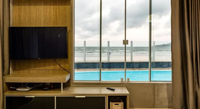 Duplex Pé Na Areia Com Vista Deslumbrante Rat001, Забронировать Отель Порту-Белу Санта-Катарина