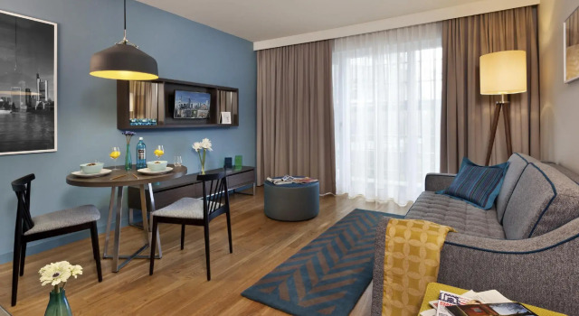 Апартаменты Classic c 1 комнатой Citadines City Centre Frankfurt