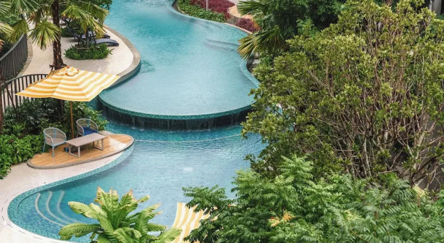 Peaceful Retreat in Heart of Phuket C210, Забронировать Апартаменты/квартира Отели Южного Таиланда с парковкой, Парковка