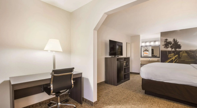 Двухместный люкс Clarion Pointe Forsyth I-75