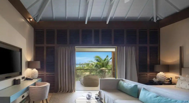 Люкс с видом на парк Le Barthélemy Hotel & Spa