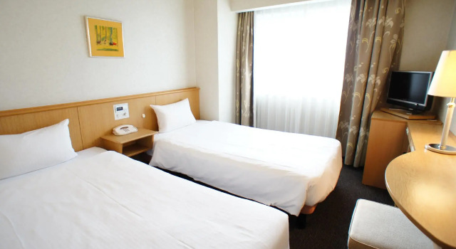 Двухместный номер Economy Hiyori Hotel Osaka Suminoekoen Station