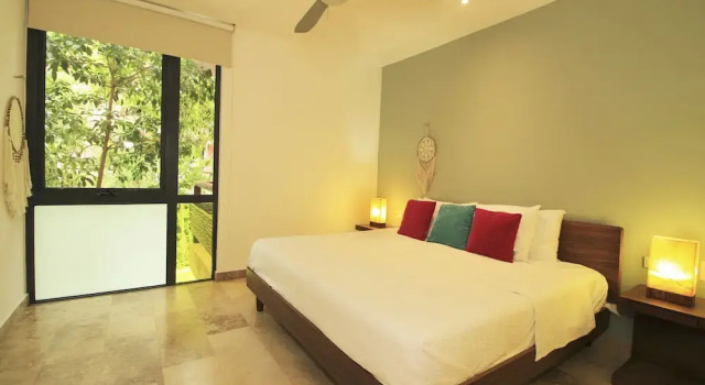 Апартаменты Comfort с 2 комнатами с балконом Mi Querido Tulum Apartamentos