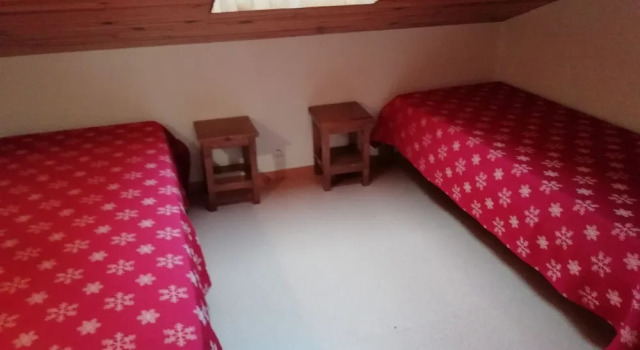 Кровать в общем номере VVF Résidence Méribel Les 3 Vallées