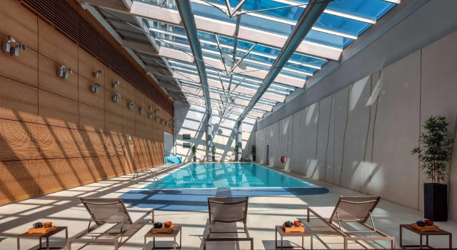 Люкс c 1 комнатой Hilton Geneva Hotel and Conference Centre